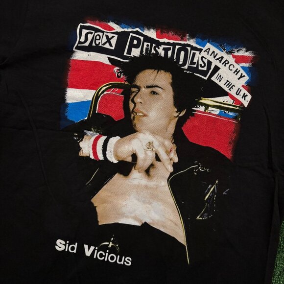 Sex Pistols Anarchy in the UK Sid Vicious T-shirt size large - Picture 4 of 4